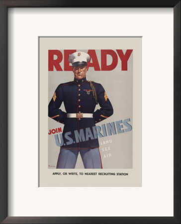 Join U.S. Marines by Sundblom Pricing Limited Edition Print image
