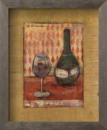 Fine Wine Ii by Rebecca Burton Pricing Limited Edition Print image