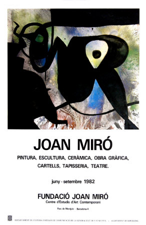 Fundacio Joan Miro 1982 by Joan Miro Pricing Limited Edition Print image