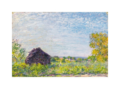 The Windmill At Paille by Alfred Sisley Pricing Limited Edition Print image