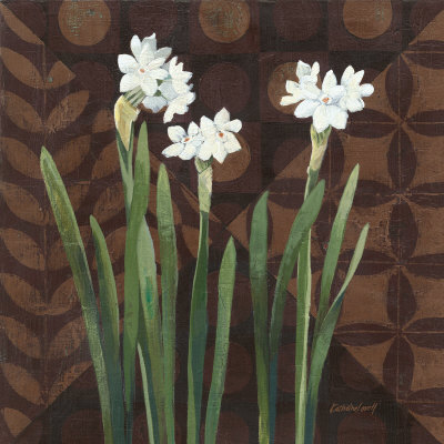 Narcissus On Brown I by Katherine Lovell Pricing Limited Edition Print image