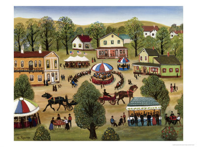 County Fair by Konstantin Rodko Pricing Limited Edition Print image