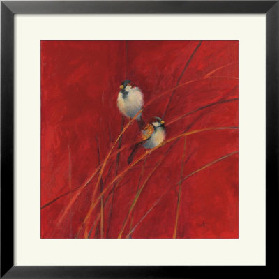 Crimson Sparrows I by Ellen Granter Pricing Limited Edition Print image