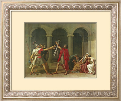 The Oath Of The Horatii, 1784 by Jacques-Louis David Pricing Limited Edition Print image