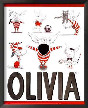 Olivia, Busy Little Piggy by Ian Falconer Pricing Limited Edition Print image