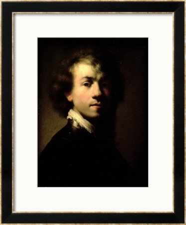 Self Portrait, 1629 by Rembrandt Van Rijn Pricing Limited Edition Print image
