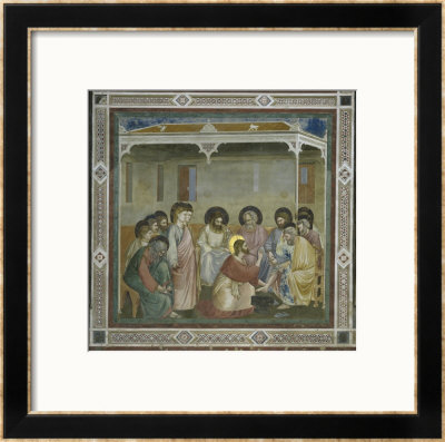 The Washing Of The Feet by Giotto Di Bondone Pricing Limited Edition Print image