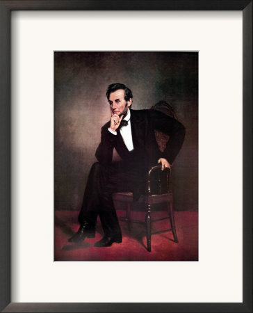 Abraham Lincoln by George Peter Alexander Healy Pricing Limited Edition Print image