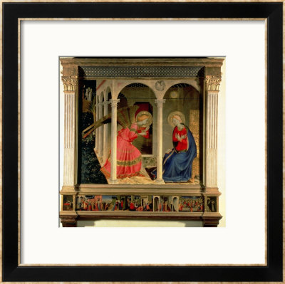 The Annunciation, Circa 1438 by Fra Angelico Pricing Limited Edition Print image