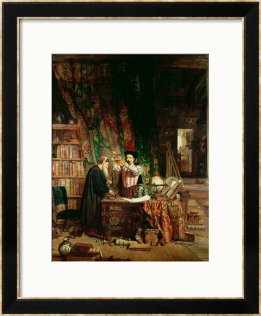 The Alchemist, 1853 by William Fettes Douglas Pricing Limited Edition Print image