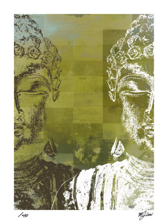 Reflections Of Buddha 1 by M.J. Lew Pricing Limited Edition Print image