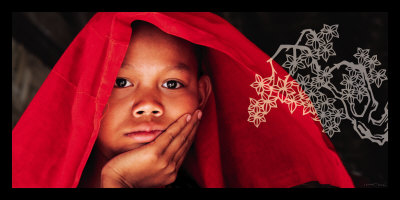 Enfance Birmane by Olivier Follmi Pricing Limited Edition Print image