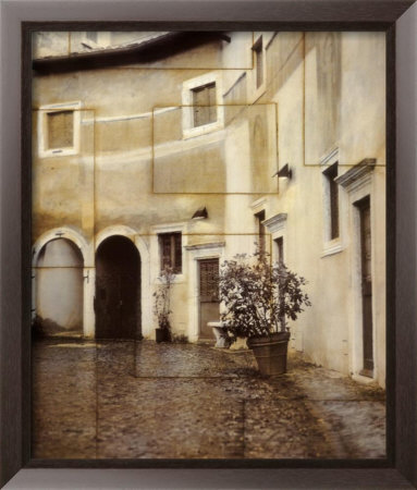 Italian Courtyard Ii by Pezhman Pricing Limited Edition Print image
