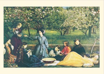 Apple Blossoms, 1856-59 by John Everett Millais Pricing Limited Edition Print image