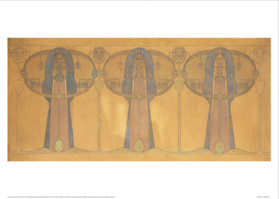 Design For A Decorative Frieze Of Figures by Frances Macnair Pricing Limited Edition Print image