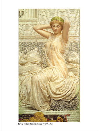 Silver by Albert Joseph Moore Pricing Limited Edition Print image