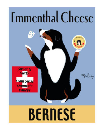 Bernese Ementhal Cheese by Ken Bailey Pricing Limited Edition Print image