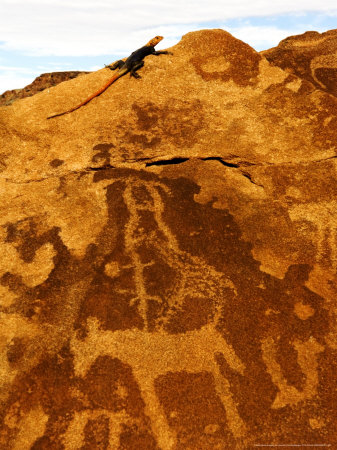 Twijfelfontein Rock Art, Southern Damaraland, Namibia by Ariadne Van Zandbergen Pricing Limited Edition Print image