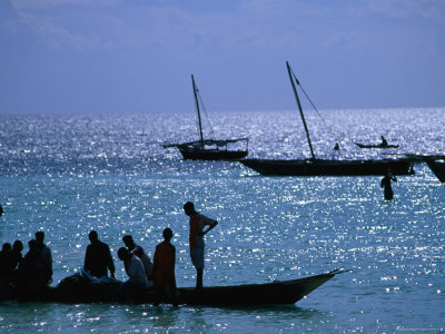 Fishermen Unloading Boat by Paul Bigland Pricing Limited Edition Print image