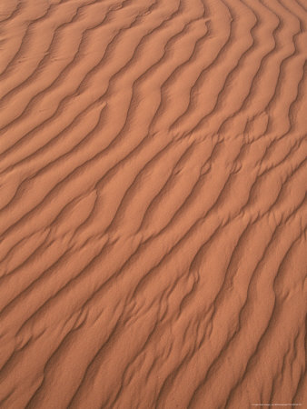 Red Sand Ripples In The Desert by Bill Bonebrake Pricing Limited Edition Print image