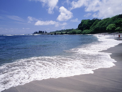 Hamoa Beach, Hana, Maui, Hi by Peter French Pricing Limited Edition Print image
