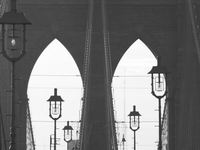 Brooklyn Bridge, New York City by Keith Levit Pricing Limited Edition Print image