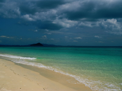 Stormy Skies Over Deserted Beach, Ko Bulon, Satun, Thailand by Bernard Napthine Pricing Limited Edition Print image