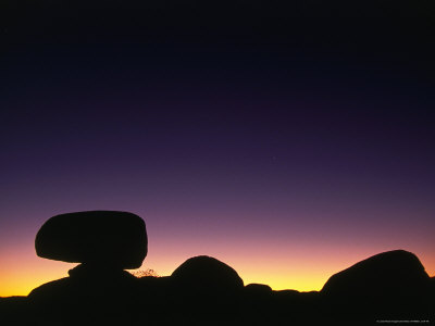 Rocks At Sunset, Devil's Marbles Conservation Reserve, Australia by Chris Mellor Pricing Limited Edition Print image