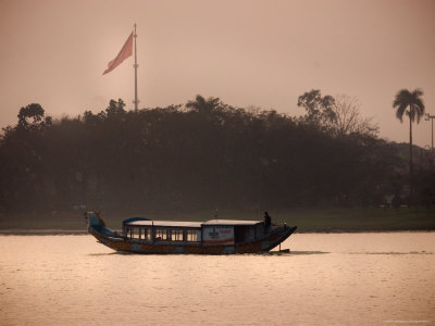 Sampan On Perfume River by Jon Armstrong Pricing Limited Edition Print image