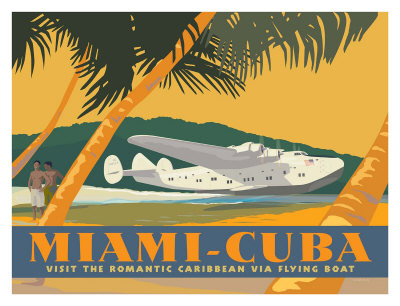 Miami To Cuba by David Grandin Pricing Limited Edition Print image