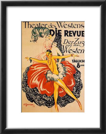 Theare Des Westens Die Revue by Charles Gesmar Pricing Limited Edition Print image
