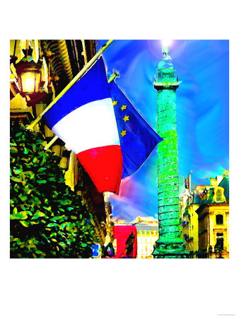 La Colonne Vendome, Paris by Tosh Pricing Limited Edition Print image