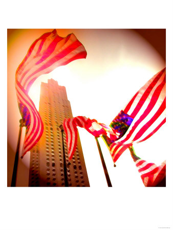 Rockefeller Center, New York by Tosh Pricing Limited Edition Print image