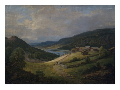 From Gudbrandsdalen (Oil On Canvas) by Johan Gorbitz Pricing Limited Edition Print image