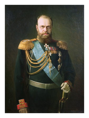 Alexander Iii, 1884 (Oil On Board) by Danish Pricing Limited Edition Print image