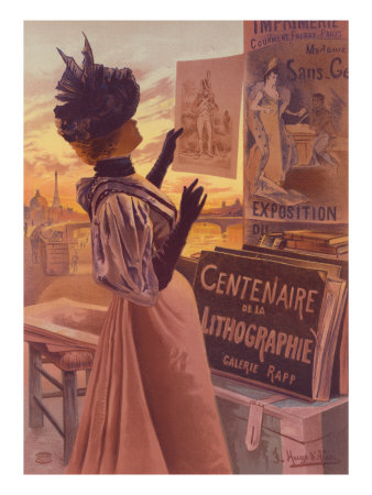 L'exposition Du Centenaire De La Lithographie by Hugo D'alesi Pricing Limited Edition Print image