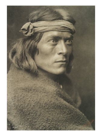 Sate Sa, Zuni Governor by Edward S. Curtis Pricing Limited Edition Print image