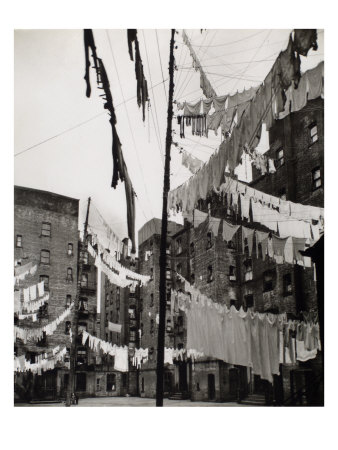 Court Of First Model Tenement House In New York, 72Nd Street And First Avenue, Manhattan by Berenice Abbott Pricing Limited Edition Print image