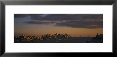 Clouds Over A City At Dusk, Manhattan, New York City, New York, Usa by Panoramic Images Pricing Limited Edition Print image
