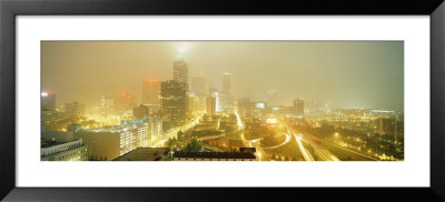 Fog In Atlanta, Atlanta, Georgia, Usa by Panoramic Images Pricing Limited Edition Print image