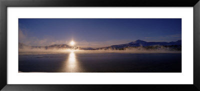 Reflection Of Sunlight In Water, Eyjafjordur, Akureyri, Iceland by Panoramic Images Pricing Limited Edition Print image