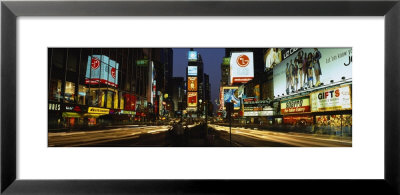 Shopping Malls In A City, Times Square, Manhattan, New York, Usa by Panoramic Images Pricing Limited Edition Print image