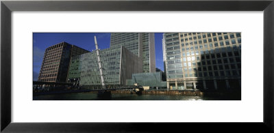 Buildings At The Waterfront, Canary Wharf, London, England by Panoramic Images Pricing Limited Edition Print image