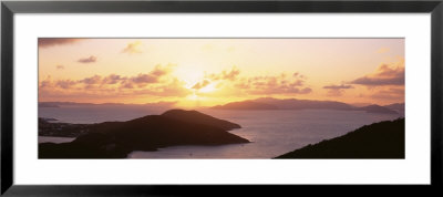 British Virgin Islands, Virgin Gorda, View Of The Sunset by Panoramic Images Pricing Limited Edition Print image