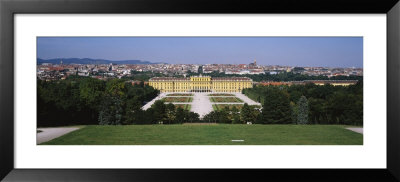 Formal Garden In Front Of A Palace, Schonbrunn Palace, Vienna, Austria by Panoramic Images Pricing Limited Edition Print image
