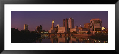 Buildings At The Waterfront, Columbus, Ohio, Usa by Panoramic Images Pricing Limited Edition Print image