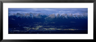 Cloud Over Mountains, Canmore, Alberta, Canada by Panoramic Images Pricing Limited Edition Print image