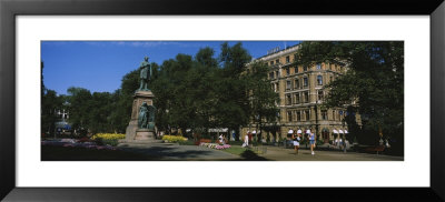 Statue In A Park, Helsinki, Finland by Panoramic Images Pricing Limited Edition Print image