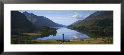 Monument Near A Lake, Glenfinnan Monument, Loch Shiel, Highlands Region, Scotland by Panoramic Images Pricing Limited Edition Print image