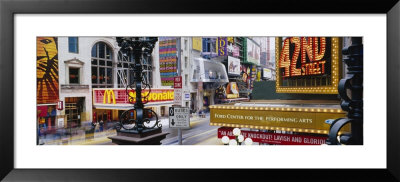 Road Running Through A Market, 42Nd Street, Manhattan, New York, Usa by Panoramic Images Pricing Limited Edition Print image